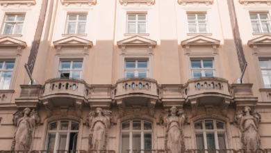 Elegant Vienna cityscape with historic architecture, ornate facades, and a grand cultural atmosphere, highlighting the charm